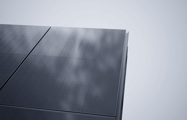 Panneaux photovoltaïques bifaciaux sur le carport solaire Todome Modèle 11